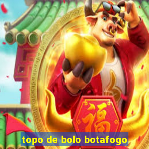 topo de bolo botafogo